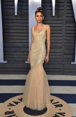 ZENDAYA COLEMAN at 2018 Vanity Fair Oscar Party in Beverly Hills 03/04/2018