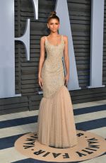 ZENDAYA COLEMAN at 2018 Vanity Fair Oscar Party in Beverly Hills 03/04/2018