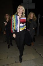 ZOE BALL Arrives at Media City in Manchester 03/23/2018