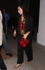 ZOE KRAVITZ at Delilah Restaurant in West Hollywood 03/31/208