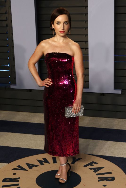 ZOE LISTER-JONES at 2018 Vanity Fair Oscar Party in Beverly Hills 03/04/2018