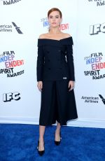 ZOEY DEUTCH at 2018 Film Independent Spirit Awards in Los Angeles 03/03/2018