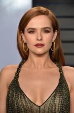 ZOEY DEUTCH at 2018 Vanity Fair Oscar Party in Beverly Hills 03/04/2018