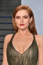 ZOEY DEUTCH at 2018 Vanity Fair Oscar Party in Beverly Hills 03/04/2018
