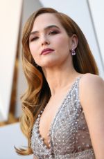 ZOEY DEUTCH at 90th Annual Academy Awards in Hollywood 03/04/2018