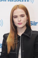ZOEY DEUTCH at SiriusXM Studios in New York 03/20/2018
