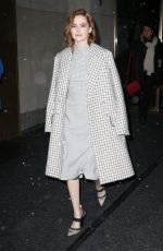ZOEY DEUTCH Leaves Today Show in New York 03/21/2018