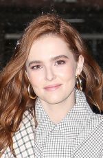 ZOEY DEUTCH Leaves Today Show in New York 03/21/2018
