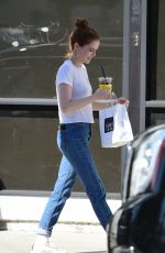 ZOEY DEUTCH Out for Lunch in Los Angeles 03/26/2018