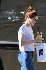 ZOEY DEUTCH Out for Lunch in Los Angeles 03/26/2018