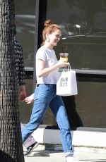 ZOEY DEUTCH Out for Lunch in Los Angeles 03/26/2018