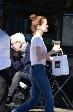 ZOEY DEUTCH Out for Lunch in Los Angeles 03/26/2018