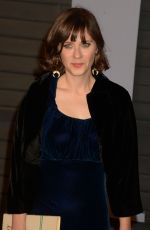 ZOOEY DESCHANEL at 2018 Vanity Fair Oscar Party in Beverly Hills 03/04/2018