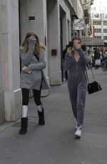 ABBY CHAMPION and CAMBRIE SCHRODER Out in Paris 03/31/2018