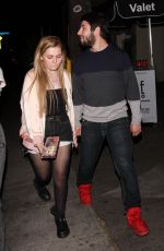 ABIGAIL BRESLIN Arrives at Delilah in West Hollywood 04/16/2018