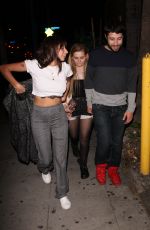 ABIGAIL BRESLIN Arrives at Delilah in West Hollywood 04/16/2018