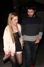 ABIGAIL BRESLIN Arrives at Delilah in West Hollywood 04/16/2018