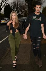 ABIGAIL CLARKE and Junaid Ahmed at Lokkum in Essex 03/31/2018