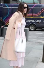 ABIGAIL SPENCER Arrives at Today Show in New York 04/03/2018