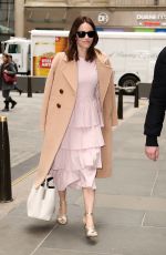 ABIGAIL SPENCER Arrives at Today Show in New York 04/03/2018