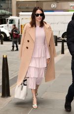 ABIGAIL SPENCER Arrives at Today Show in New York 04/03/2018