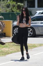 ADRIANA LIMA Leaves a Gym in Miami 04/10/2018