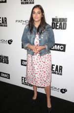 ALANNA MASTERSON at FYC The Walking Dead and Fear the Walking Dead in Los Angeles 04/15/2018