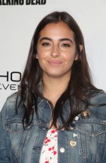 ALANNA MASTERSON at FYC The Walking Dead and Fear the Walking Dead in Los Angeles 04/15/2018