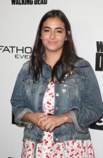ALANNA MASTERSON at FYC The Walking Dead and Fear the Walking Dead in Los Angeles 04/15/2018