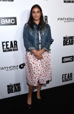 ALANNA MASTERSON at FYC The Walking Dead and Fear the Walking Dead in Los Angeles 04/15/2018