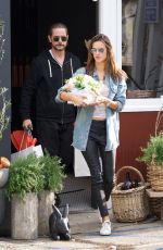 ALESSANDRA AMBROSIO Out and About in Los Angeles 03/31/2018