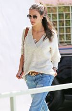ALESSANDRA AMBROSIO Out for Lunch at Ivy in Santa Monica 04/19/2018