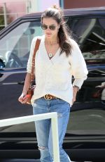 ALESSANDRA AMBROSIO Out for Lunch at Ivy in Santa Monica 04/19/2018