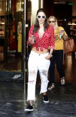 ALESSANDRA AMBROSIO Shopping at Gucci Store in Beverly Hills 04/12/2018