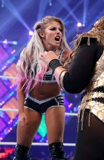 ALEXA BLISS at WWE Wrestlemania 34 in New Orleans 04/08/2018