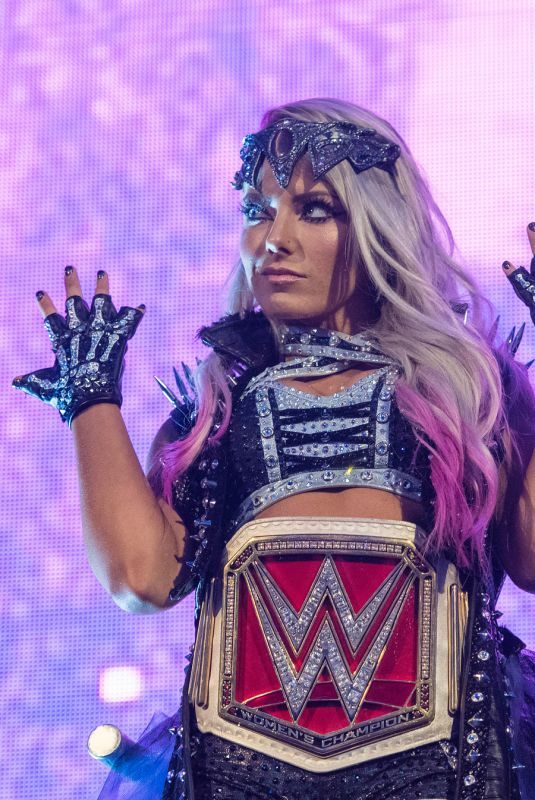 ALEXA BLISS at WWE Wrestlemania 34 in New Orleans 04/08/2018