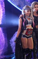 ALEXA BLISS at WWE Wrestlemania 34 in New Orleans 04/08/2018