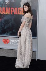 ALEXANDRA DADDARIO at Rampage Premiere in Los Angeles 04/04/2018