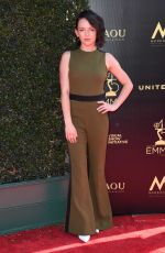 ALEXIS G. ZALL at Daytime Creative Arts Emmy Awards in Los Angeles 04/27/2018