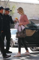 ALI LARTER Out for Lunch at Coral Tree Cafe in Beverly Hills 04/23/2018