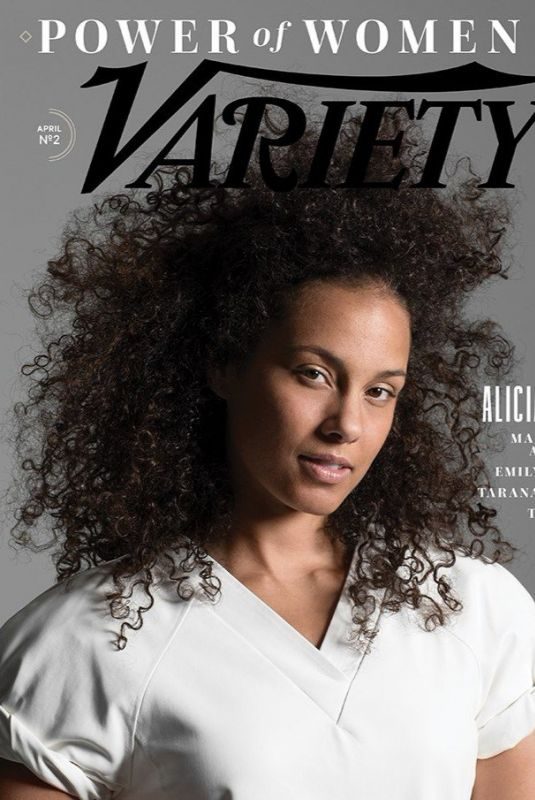 ALICIA KEYS for Variety Power of Women NY, April 2018
