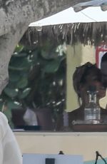 ALICIA VIKANDER and Michael Fassbender on Vacation in Puerto Vallarta 04/01/2018