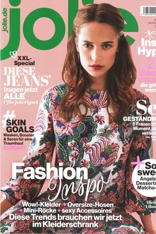 ALICIA VIKANDER in Jolie Magazine, April 2018