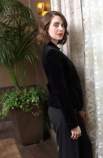 ALISON BRIE at Glow Press Conference in Los Angeles 04/16/2018