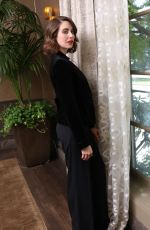 ALISON BRIE at Glow Press Conference in Los Angeles 04/16/2018