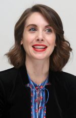 ALISON BRIE at Glow Press Conference in Los Angeles 04/16/2018