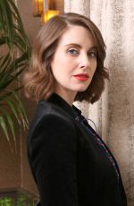ALISON BRIE at Glow Press Conference in Los Angeles 04/16/2018