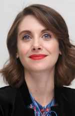 ALISON BRIE at Glow Press Conference in Los Angeles 04/16/2018