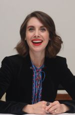 ALISON BRIE at Glow Press Conference in Los Angeles 04/16/2018