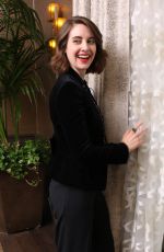 ALISON BRIE at Glow Press Conference in Los Angeles 04/16/2018
